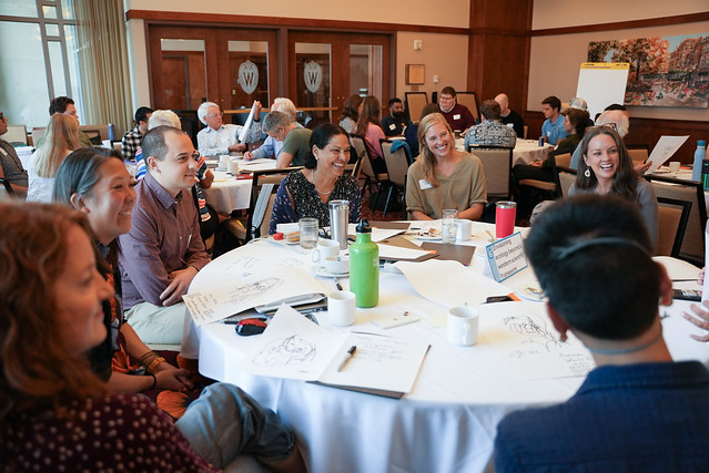 Leaning in at the Water Partnership Workshop